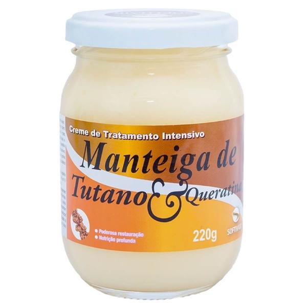 Manteiga Softhair - Creme de Tratamento Tutano e Queratina 220g