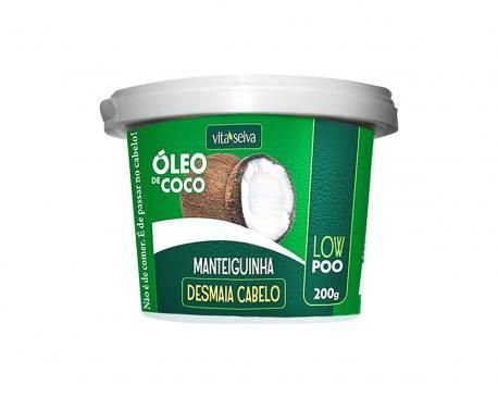 Manteiguinha Oleo Coco Desmaia Cabelo 200g Vita Seiva