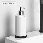 Manual de lavagem Lotion Soap Shampoo Hand Sanitizer Dispenser 240ml