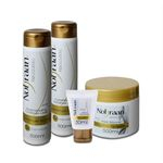 Manutenção Do Liso Kit Shampoo + Condicionador + Máscara + Ampola Hidratação - Nohraan