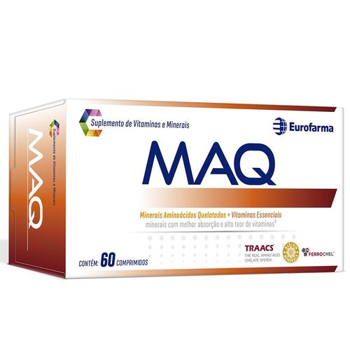 Maq 60cpr - Polivitaminico - Esgotamento