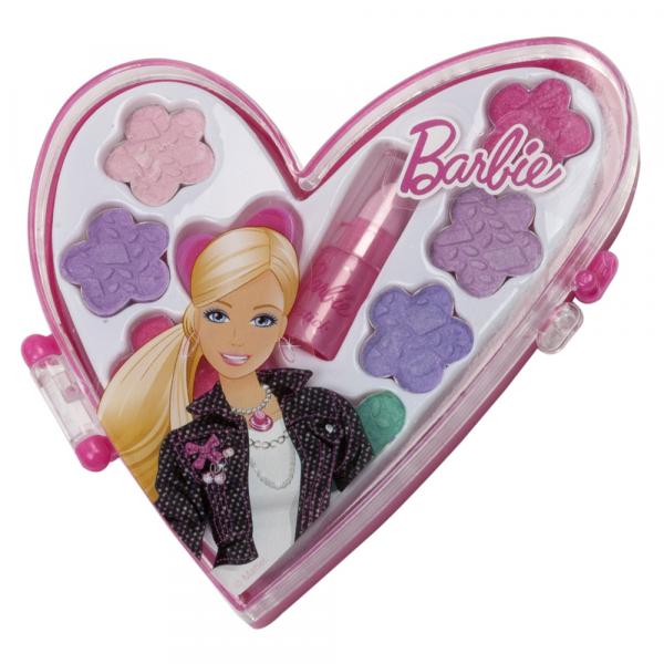 Maquiagem Barbie Estojo Coração - Candide