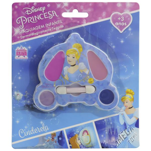 Maquiagem Infantil Cinderela Princesas Disney - Beauty Brinq