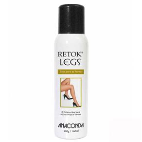 Maquiagem para as Pernas Anaconda Aerosol Retok Legs - Escuro
