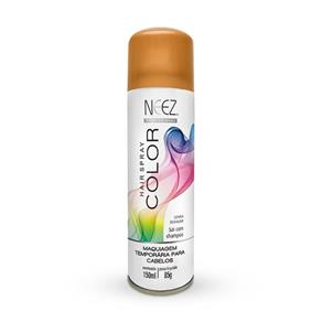 Maquiagem para Cabelos Neez Hair Color Cor Ouro Spray - 150ml