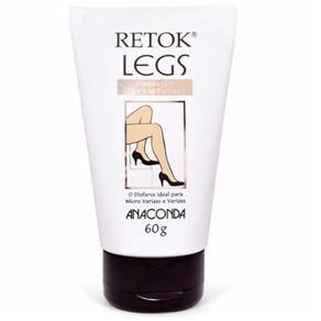Maquiagem para Pernas Anaconda Retok Legs Bronzeado Médio 60g