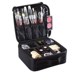 Maquiagem Tool Bags Mini Shelf duas camadas Waterproof Oxford Bag Waterproof
