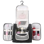 Maquiagem Viagem Cosmetic Bag Toiletry Wash Caso Organizador de armazenamento de suspens?o Pouch
