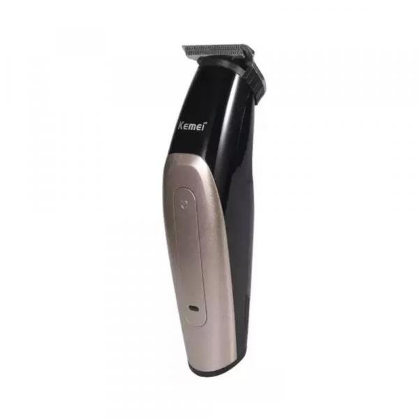 Maquina Acabamento Cabelo Hair Clipper Barba S/fio Kemei Km-3207 Bivolt Premium