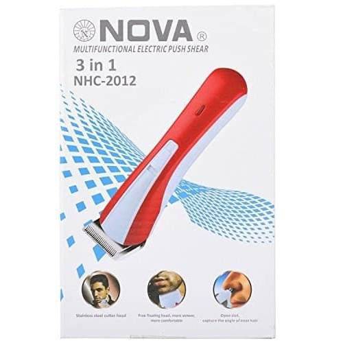 Máquina de Cabelo Nova Nhc-2012 3 em 1 Cabelo, Barba e Nariz