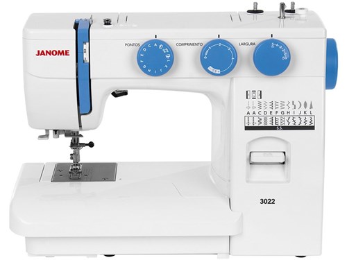 Máquina de Costura Janome 3022 - 22 Pontos- 220V