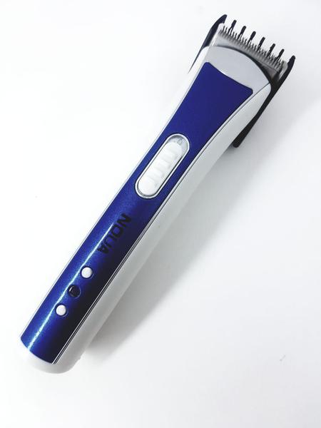 Máquina Noua Corta Cabelo Fazer Barba Pezinho Recarregável Azul