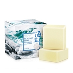 Mar Salgado Soap 100g de limpeza Essencial Soap de enxofre do óleo de leite de cabra Sabão Handmade