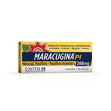 Maracugina Pi 260mg 20 Comprimidos