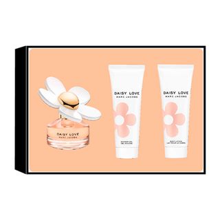 Marc Jacobs Daisy Love Kit - Perfume Feminino EDT 50ml + Loção Corporal 75ml + Gel de Banho 75ml Kit