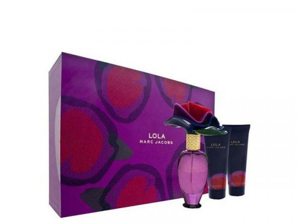 Marc Jacobs Kit de Perfume Feminino Lola Edp - Perfume 50ml + Loção Corporal 75ml + Gel de Banho