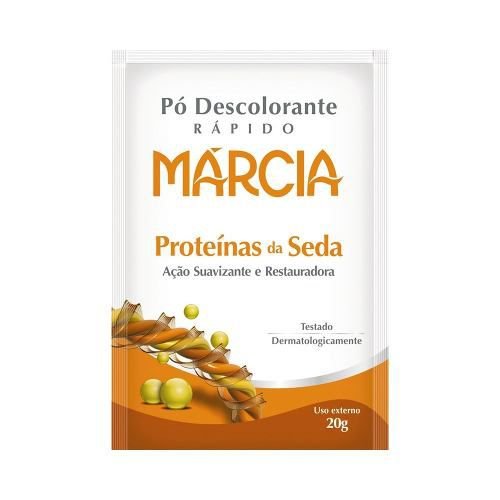 Márcia Proteínas da Seda Pó Descolorante 20g (kit C/06)