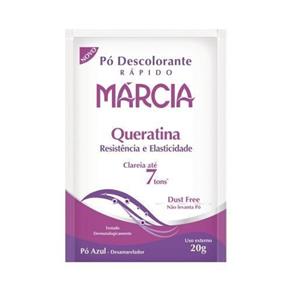 Márcia Queratina Pó Descolorante 20g - Kit com 03