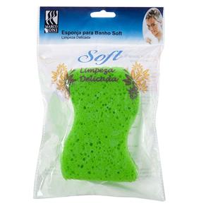 Marco Boni Soft Esponja para Banho Limpeza Delicada Verde 8390