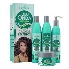 Mary Life Kit Deu Onda Shampoo + Condicionador + Máscara + Final (Kit C/03)