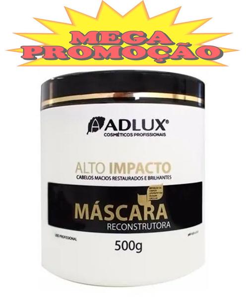 Máscara Adlux Reconstrução Alto Impacto Fit 500 Gr Brasilian Liss - Adlux Cosméticos Organicos
