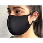 10x Máscara Alta Proteção Tecido Emborrachado Lavavel
