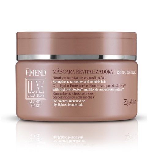 Máscara Amend Luxe Creations Blonde Care (250G)