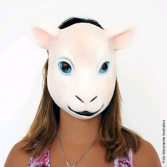 Máscara Animais - Ovelha