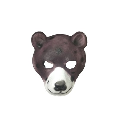 Máscara Animais - Urso - Infantil - Cores Sortidas - E.v.a. - Unidade