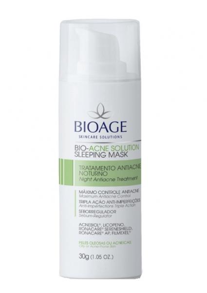 Mascara Antiacne Bioage Bio Acne Solution Sleeping Mask