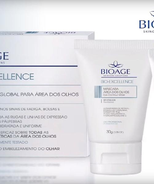 Máscara Área dos Olhos Hialurônico Bio-Excellence Bioage 20g