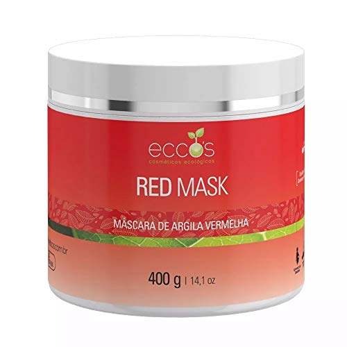 Máscara Argila Vermelha Eccos Cosméticos Red Mask 400g