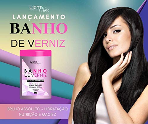 Máscara Banho de Verniz Light Hair Professional