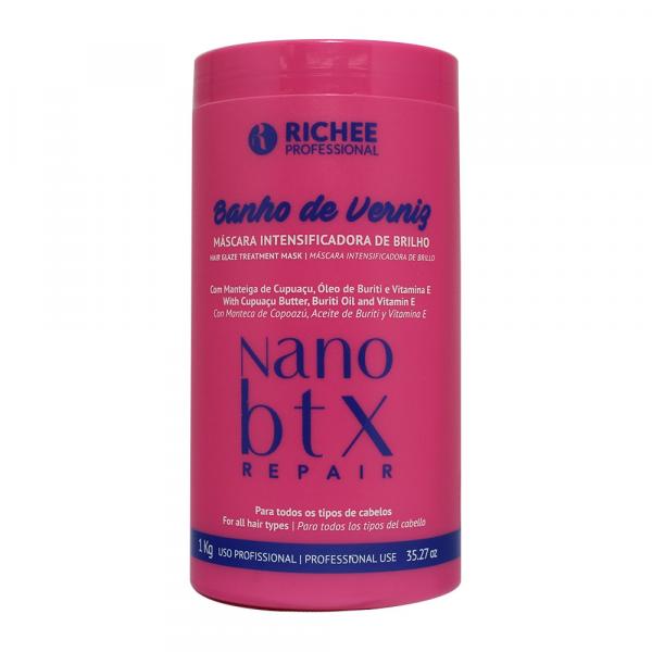 Máscara Banho de Verniz Nano BTX Repair 1kg - Richée - Richee