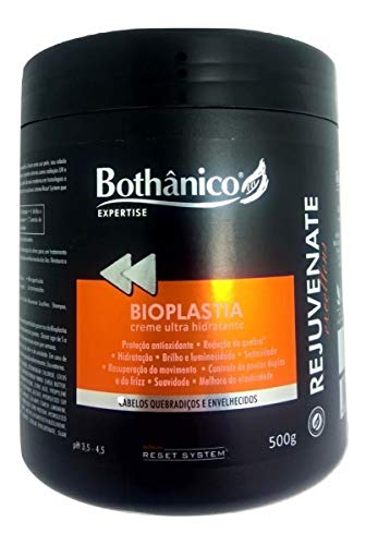 Mascara Bioplastia Capilar Rejuvenate Bothanico Hair 500g
