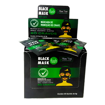 Máscara Black Mask Matto Verde - Box C/ 50 Unid