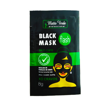 Máscara Black Mask Matto Verde - Pcte C/ 10 Unid