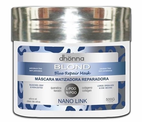Máscara Blond Nano Link Dhonna - 500G