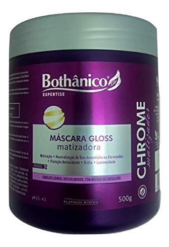 Mascara Bothanico Hair Chrome Matizador 500g