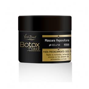 Máscara Botox Hair Repositor de Massa 350 G para Preenchimento dos Fios Verde Brasil Cosméticos - 350 G