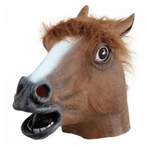 Máscara Cabeça de Cavalo - MARROM