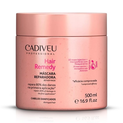 Máscara Cadiveu Hair Remedy Reparadora 500ml