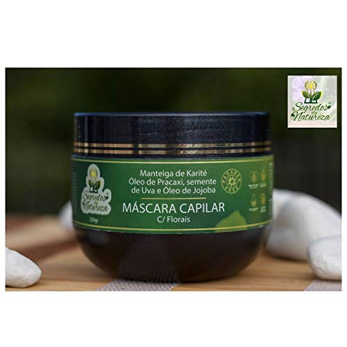 Mascara Capilar com Florais Vegana - 250 Gr. Segredos da Natureza