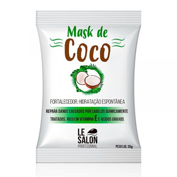 Máscara Capilar Le Salon Óleo de Coco 30ml - Alise Hair