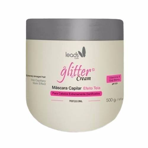 Máscara Capilar Leads Care Glitter Cream 500g