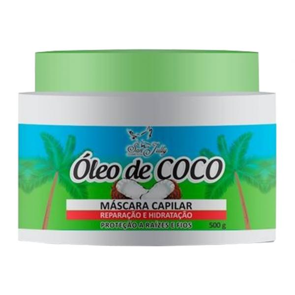 Mascara Capilar Óleo de Coco 500g San Jully