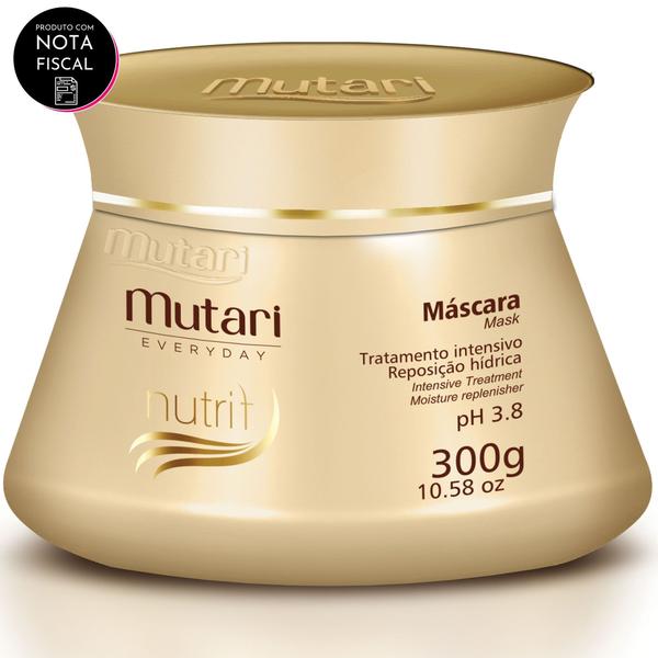 Mascara Capilar Profissional Every Day Nutrit 300g - Mutari