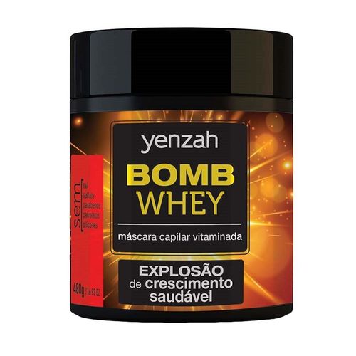 Máscara Capilar Yenzah Whey Bomb Cream - 480g