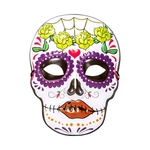 Máscara Caveira Mexicana com Realidade Aumentada - Halloween