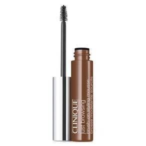 Máscara Clinique Just Browsing Brush-On Styling Mousse para Sobrancelhas Deep Brown 2ml